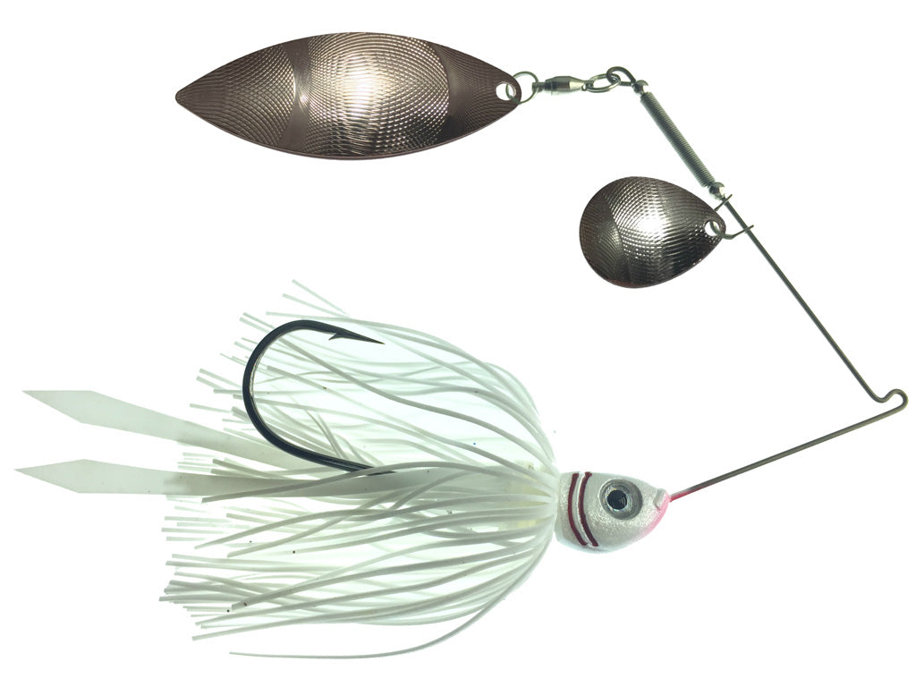 Spinnerbait White Shad – Advantage Bait