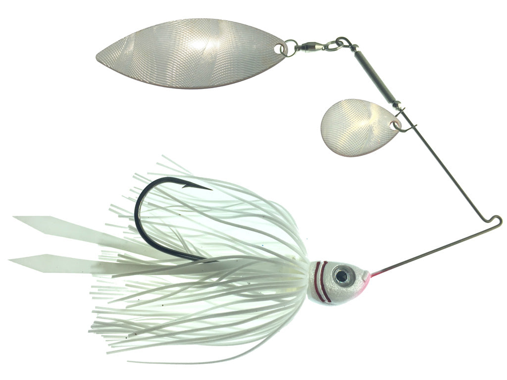 Spinnerbait White Shad – Advantage Bait